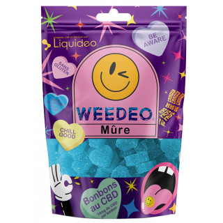 Bonbons Mûre CBD - Sachets 40 GR - Weedeo