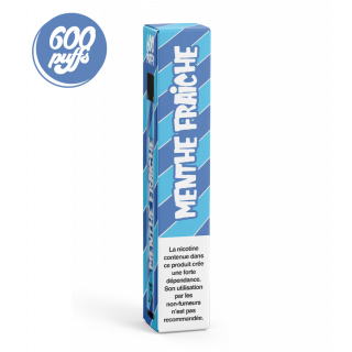 Wpuff Menthe Fraiche - Nicotine 0 - 0,9% - Puff