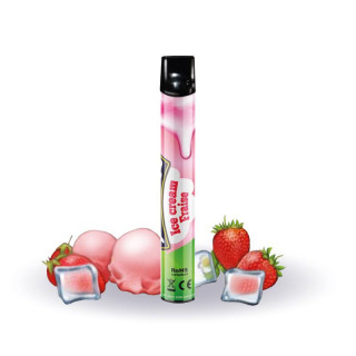 Wpuff Ice Cream Fraise - Nicotine 0 - 0,9% - Puff