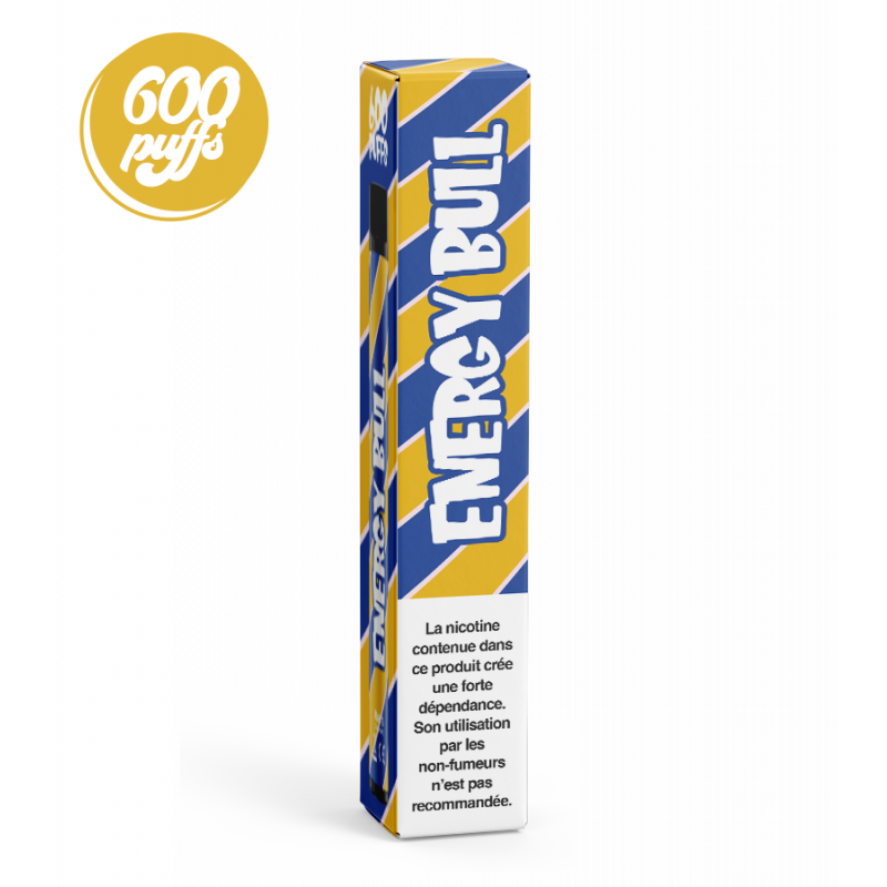 Wpuff Energy Bull - Nicotine 0 - 0,9% - Puff Wpuff Energy Bull - Nicotine 0 - 0,9% - Puff
