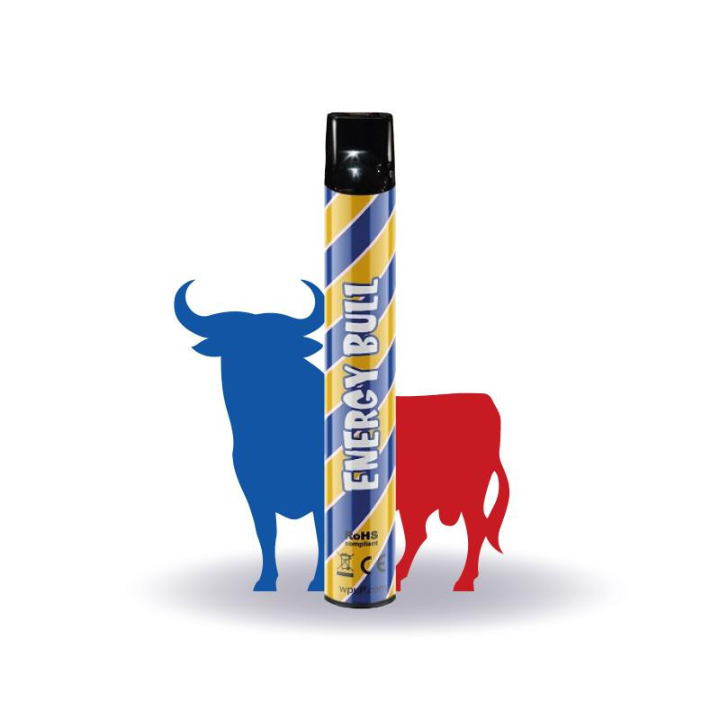 Wpuff Energy Bull - Nicotine 0 - 0,9% - Puff Wpuff Energy Bull - Nicotine 0 - 0,9% - Puff