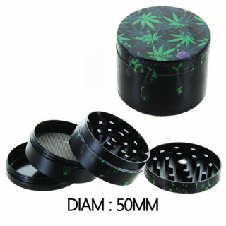 Grinder alu leaf 50 mm 4 parties