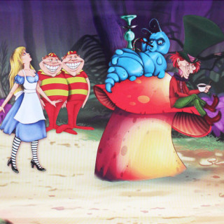 Plateau de roulage Alice en métal