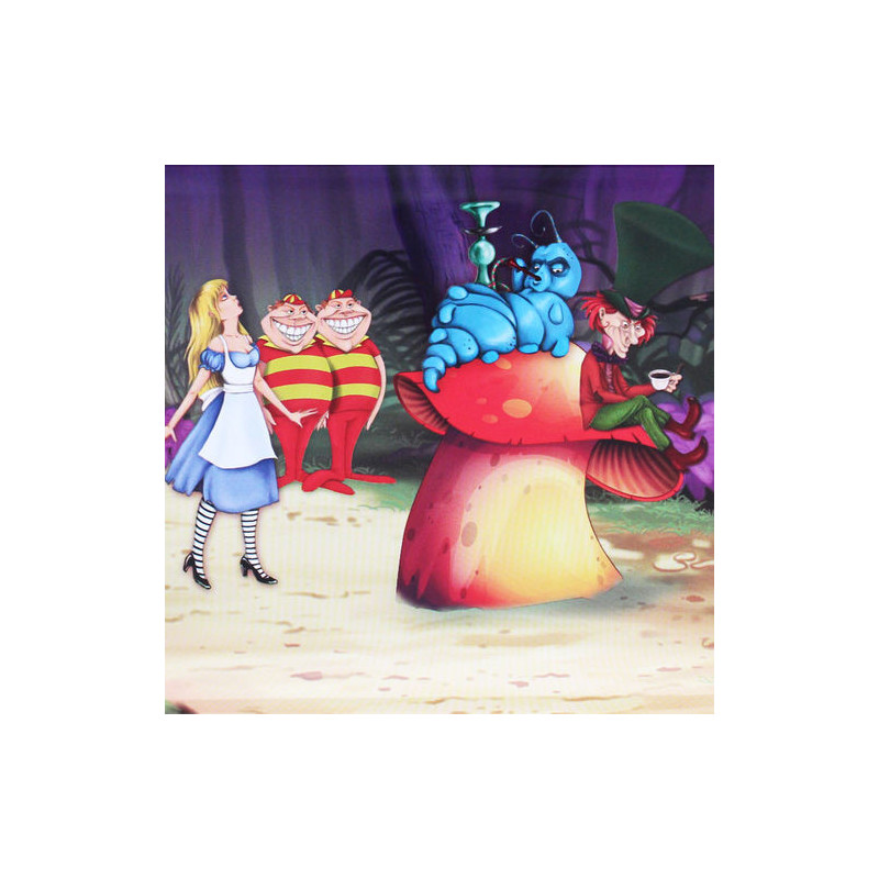 Plateau de roulage Alice en métal