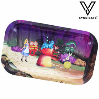 Plateau de roulage Alice en métal