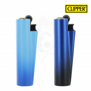 Mini Briquet - Ocean Blue - Metal - Clipper