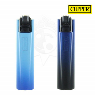 Mini Briquet - Ocean Blue - Metal - Clipper