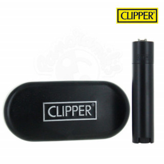 Briquet - Black Mat - Metal - Clipper