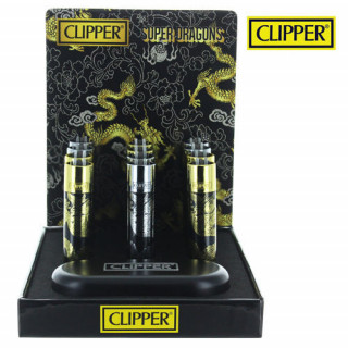 Briquet - Super Dragon - Metal - Clipper