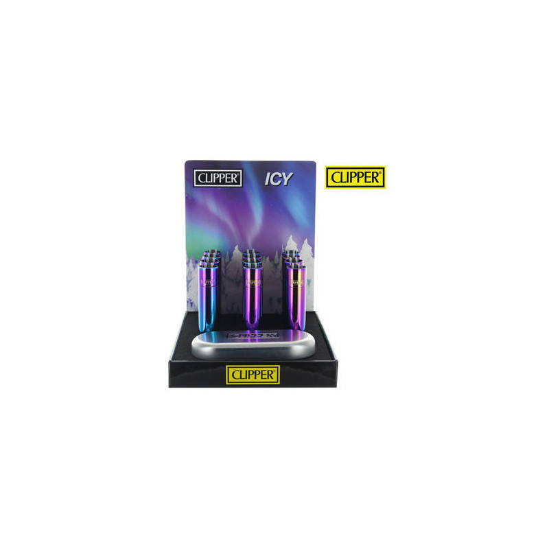 Briquet - ICY - Metal Rainbow - Clipper