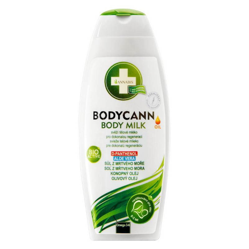 Bodycann annabis lait pour le corps 250 ml