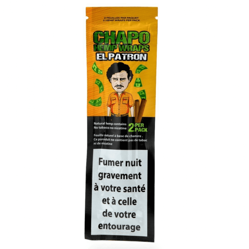 Blunt Hemp Wrap "El Patron" - Chapo