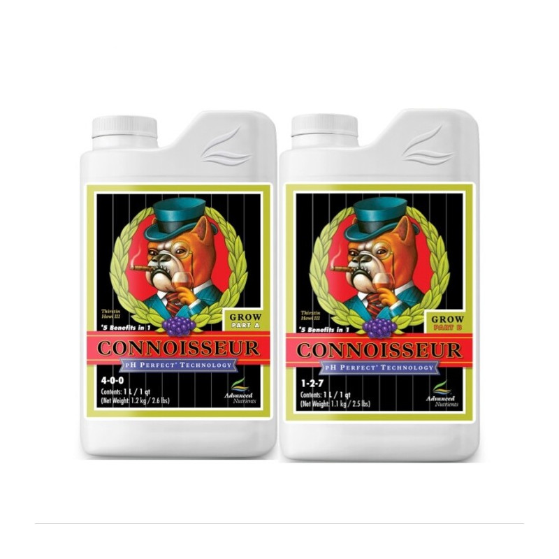 Ph Perfect - Connoisseur Grow - A + B - Advanced Nutrients