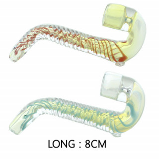 Pipe en Verre - Saxophone - GP-392 - 8cm - ROOTS.FR