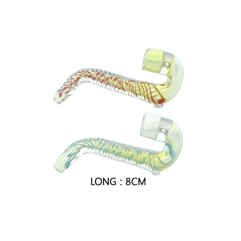 Pipe en Verre - Saxophone - GP-392 - 8cm - ROOTS.FR