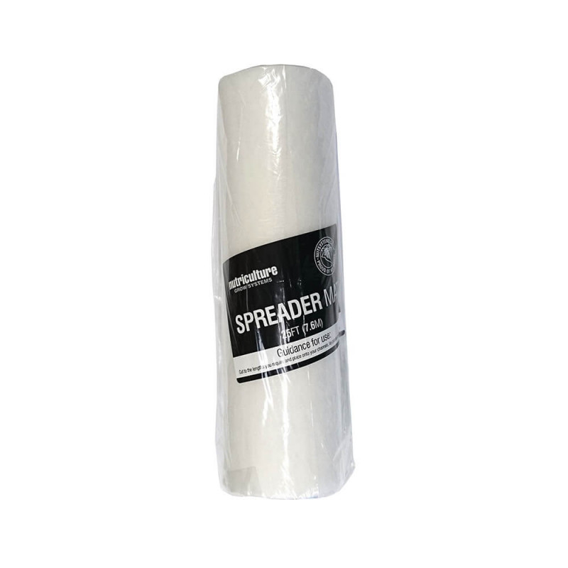 Rouleau de fibre NFT - Spreader Mat - 8m - 25 ft - Nutriculture