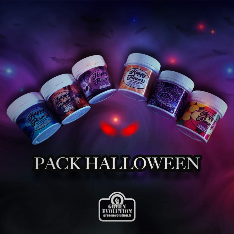 Pack Halloween - CBD & Goodies - Green Evolution - ROOTS.FR