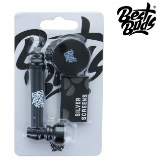 Pipe en fer + Grinder - Best Buds - Packaging