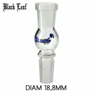 Douille Adaptateur en Verre pour charbon actif - 18.8mm