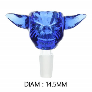 Douille en verre Yoda - couleur bleue - GA25