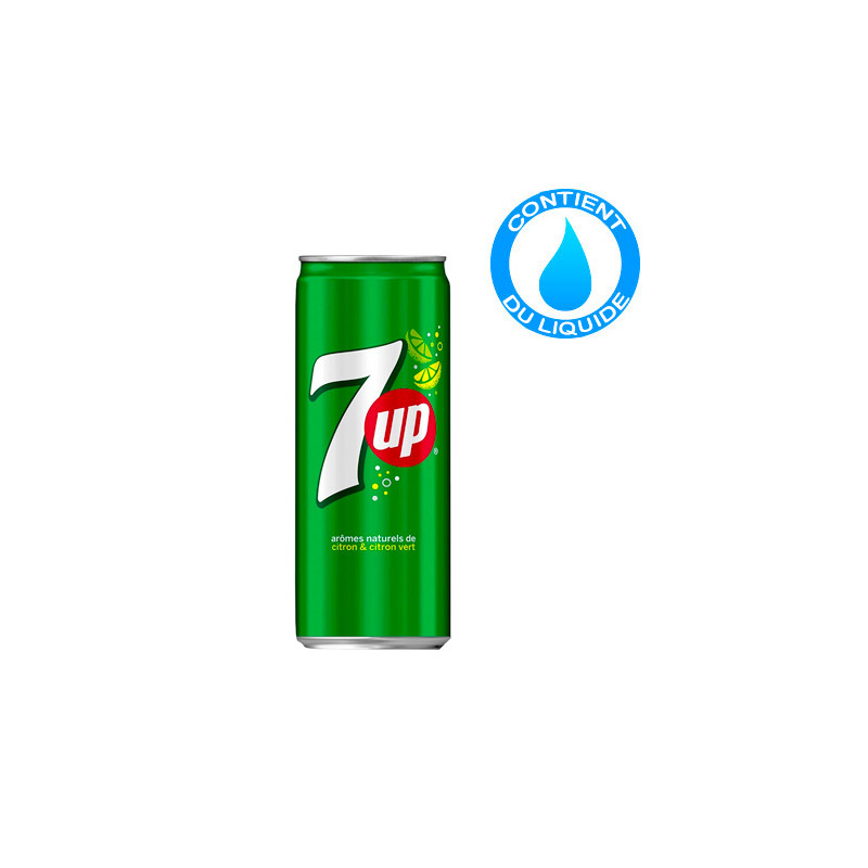 Cachette - Canette de 7up avec liquide