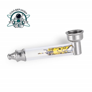 Pipe en fer "Dripping Paint" - 8cm - Champ High