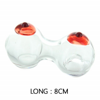 Pipe en Verre - Seins - 10cm