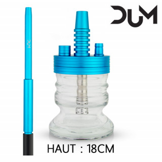 Chicha Portable "Affordable" Bleue - 18cm - DUM