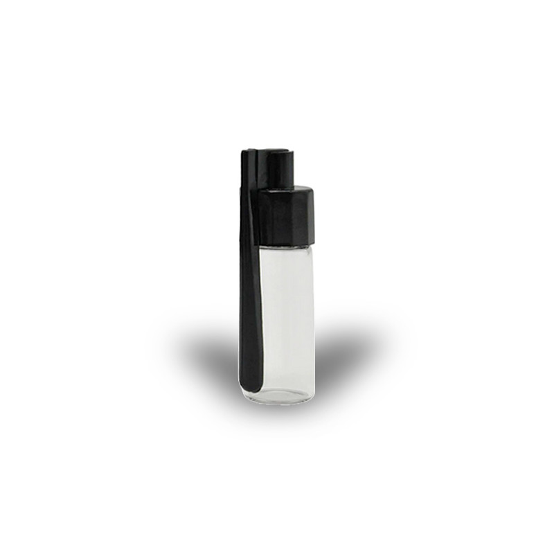 Sniffer Bouteille Verre et Plastique - noir