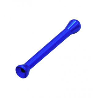 Sniffer Paille Alu - Bleu
