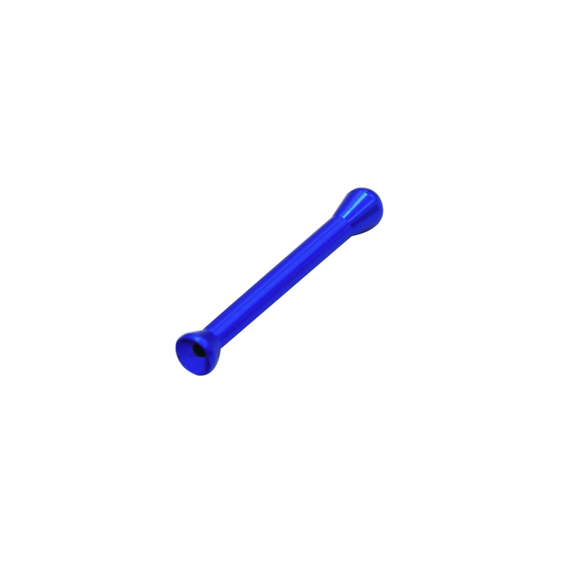Sniffer Paille Alu - Bleu