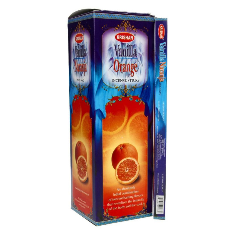 Vanilla Orange - Boite d'encens en bâtons - Krishan