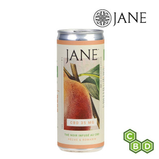 Boisson au CBD - Pêche-Romarin - JANE