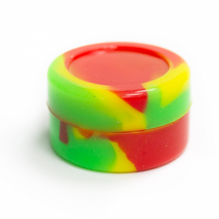 Petite boîte en silicone - Tricolore - 5ml