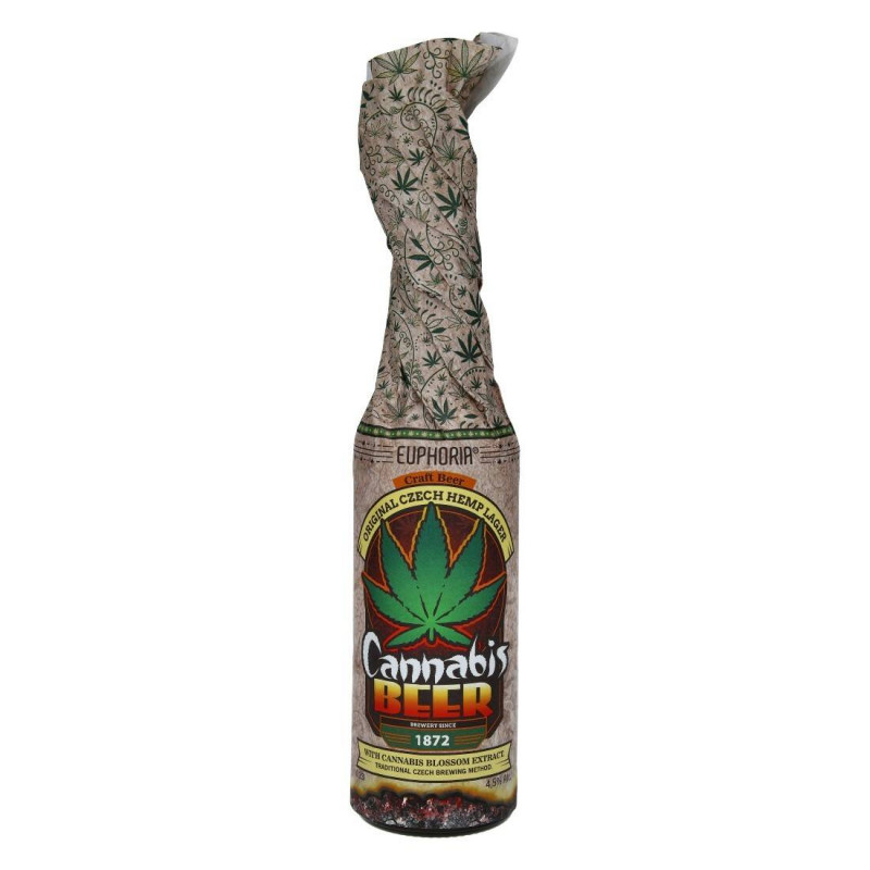 Bière CBD - Cannabis Wrap Blanche - Euphoria