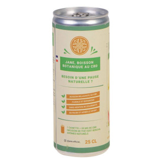 Boisson au CBD - Gingembre-Citron-Jasmin - JANE