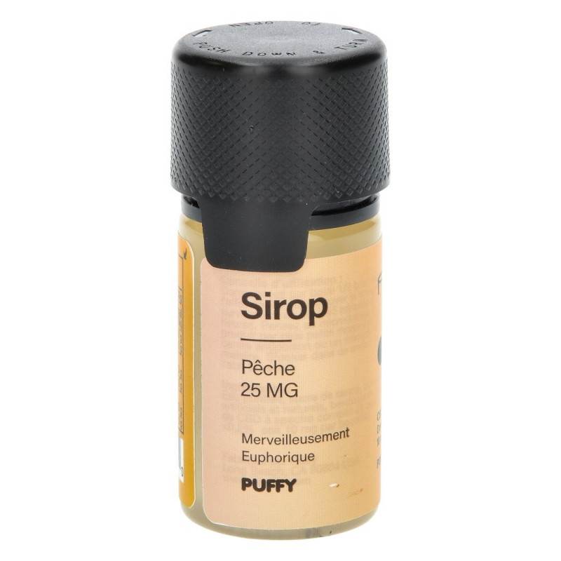 Sirop DELTA 9 - 30 ml - Pêche - Petite Mignonne - PUFFY