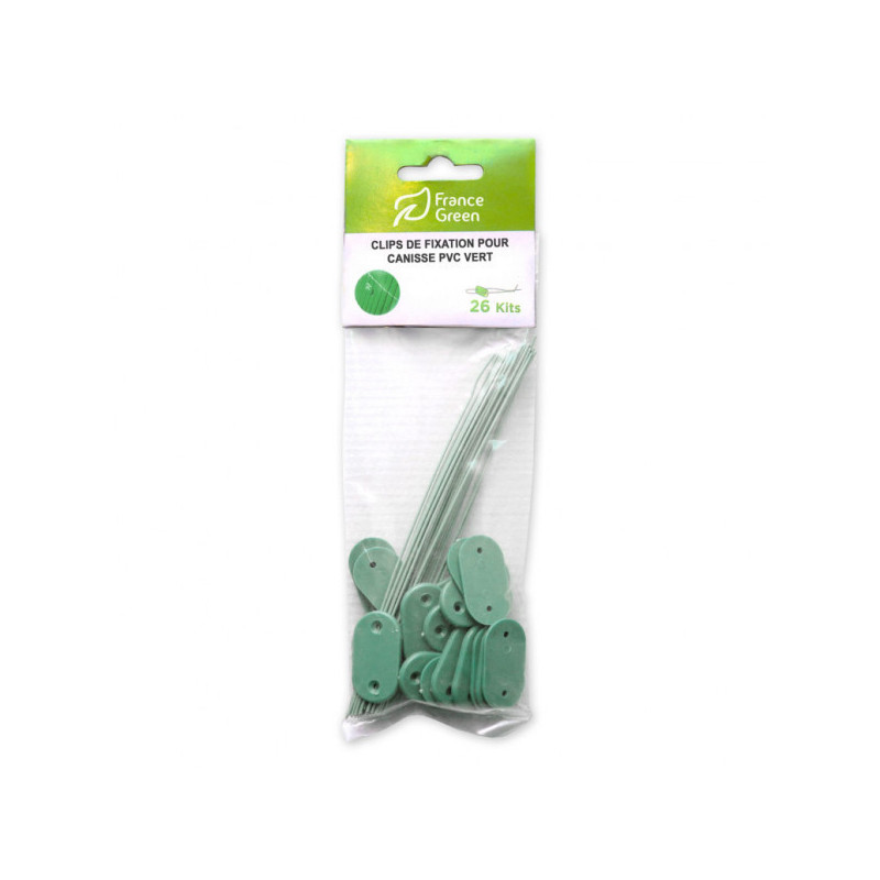 Clip de Fixation Vert - Accessoires De Fixation