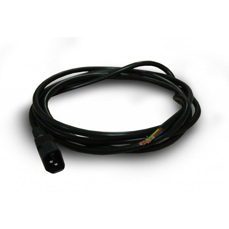 Cordon IEC mâle- dénudé 3G1,5mm 3M