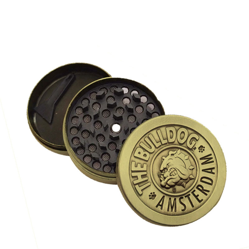 Grinder Pollinator Métal Bulldog Or - 50 mm