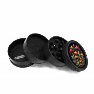 Grinder Pollinator Chanvre Biodégradable Champignon - 55mm