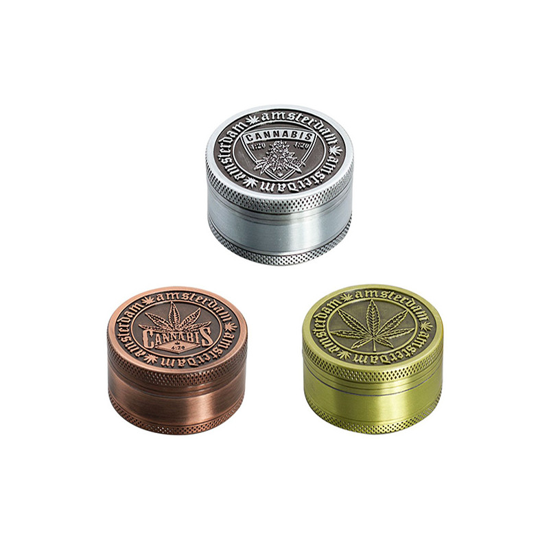 Grinder Pollinator Métal Amsterdam Bouclier - 50mm