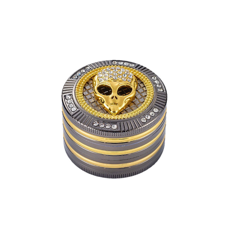 Grinder Pollinator Coffret Cadeau Diamants Alien - 50 mm