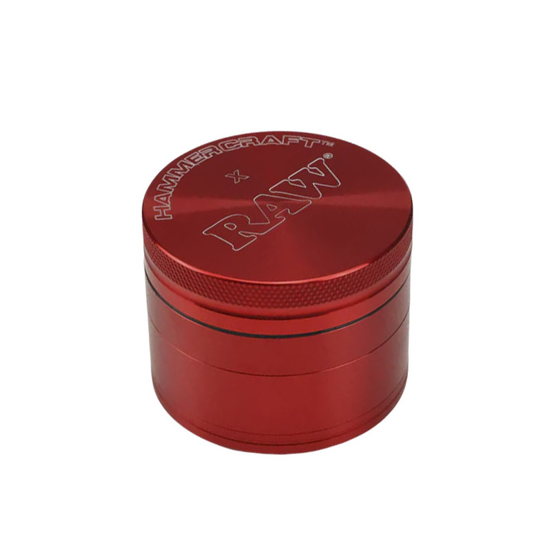 Grinder Pollinator Métal Coffret Cadeau Brut - 55 mm Rouge