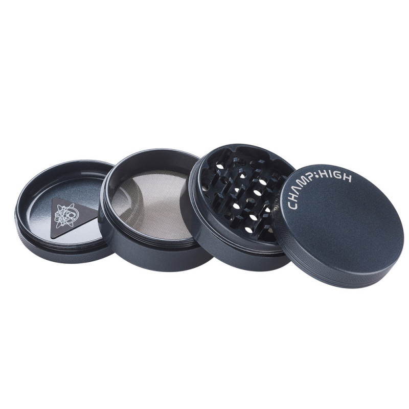 Grinder Pollinator Métal Noir Antiadhésif - 63 mm