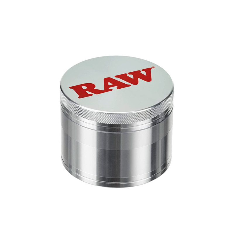 Grinder Pollinator Métal Raw - 56 mm Argent