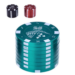 Grinder Pollinator Métal Ficha Casino - 42 mm