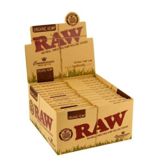Livre Raw Organic King Size Slim & Tips Connoisseur - 24 livres