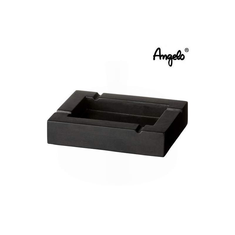 Cendrier Angelo en Pierre - Noir