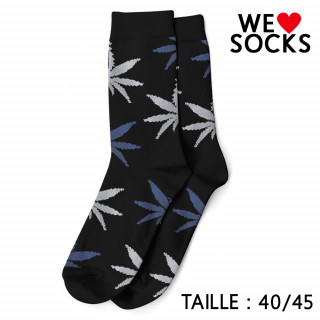 Paire de chaussettes - Noir - Taille 40-45